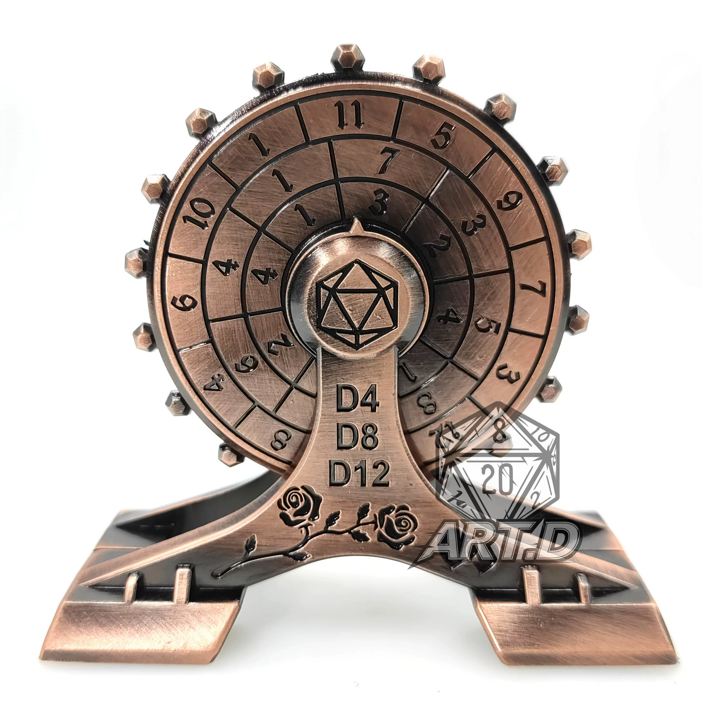 ATR.D D&D Ferris Wheel Copper Dice