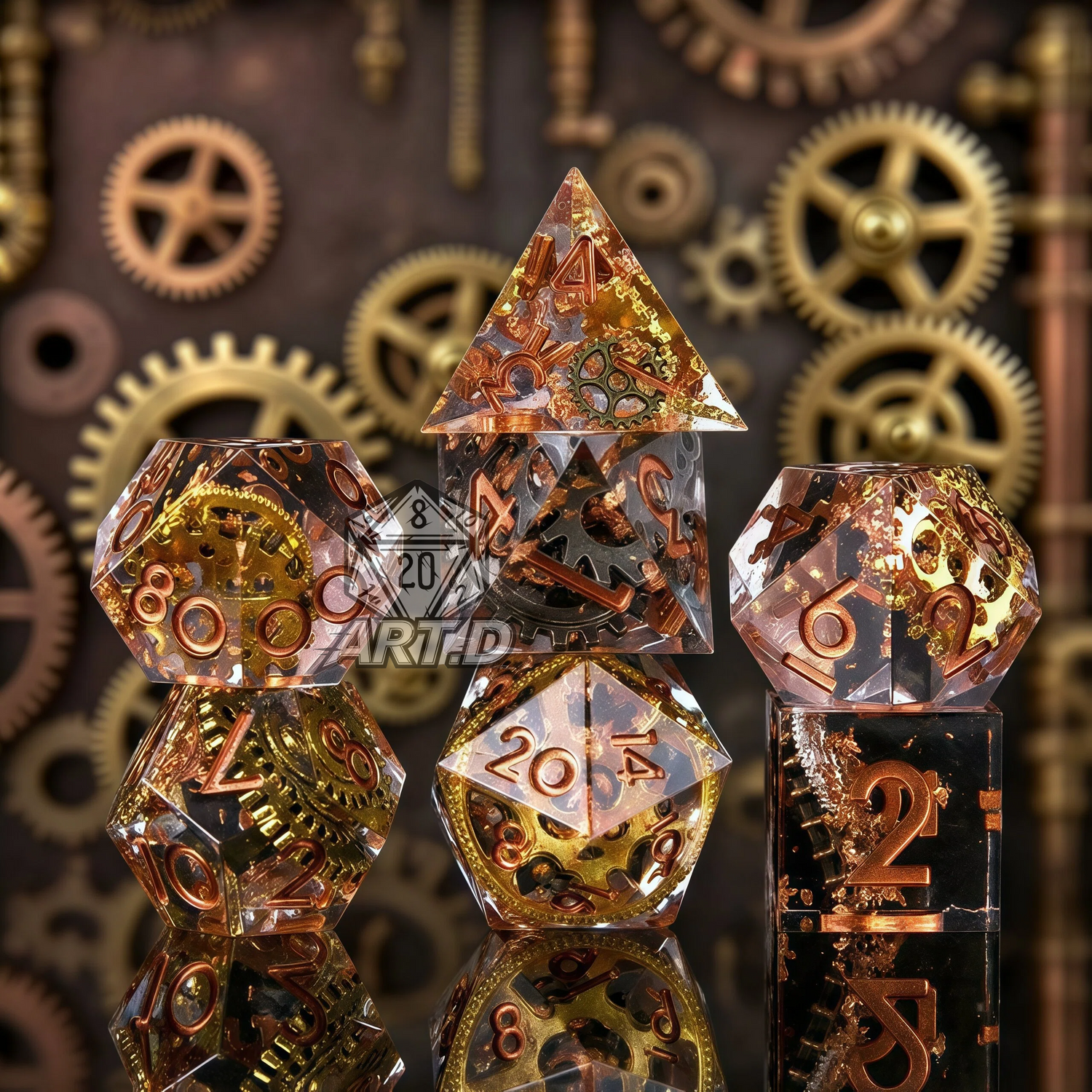 Resin Dice Set