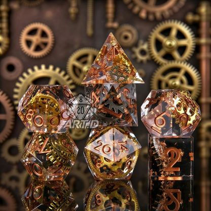 ATR.D D&D Gear Series Dice Set