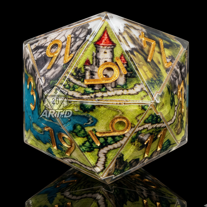 ATR.D D&D Map Series Dice Set