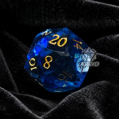 ATR.D D&D Multi-Faceted Series Blue Dice Set
