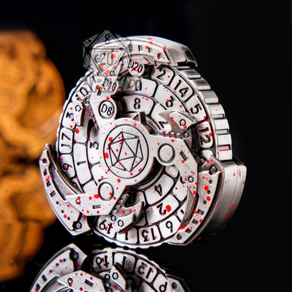 ATR.D D&D Finger Spinner: Blood-Red Dice